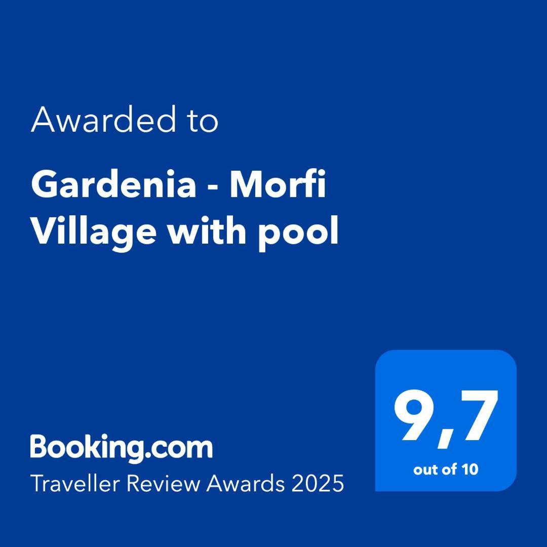 Gardenia - Morfi Village With Pool Exopoli Екстериор снимка
